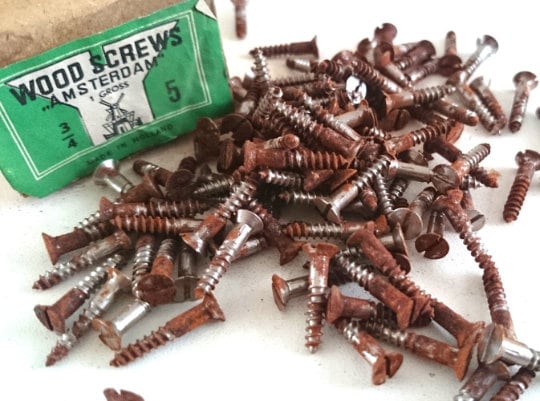 A Briglia Sciolta 20 Viti Per Legno In Bronzo Siliconico, Testa Piatta Scanalata, #4 X 3/4 Pollici - Vintage, Resistenti Alla Corrosione! Viti Scanalate #4 3/4 Pollici A Briglia Sciolta 20 Viti Per Legno In Bronzo Siliconico, Testa Piatta Scanalata, #4 X 3/4 Pollici - Vintage, Resistenti Alla Corrosione! Viti Scanalate #4 3/4 Pollici