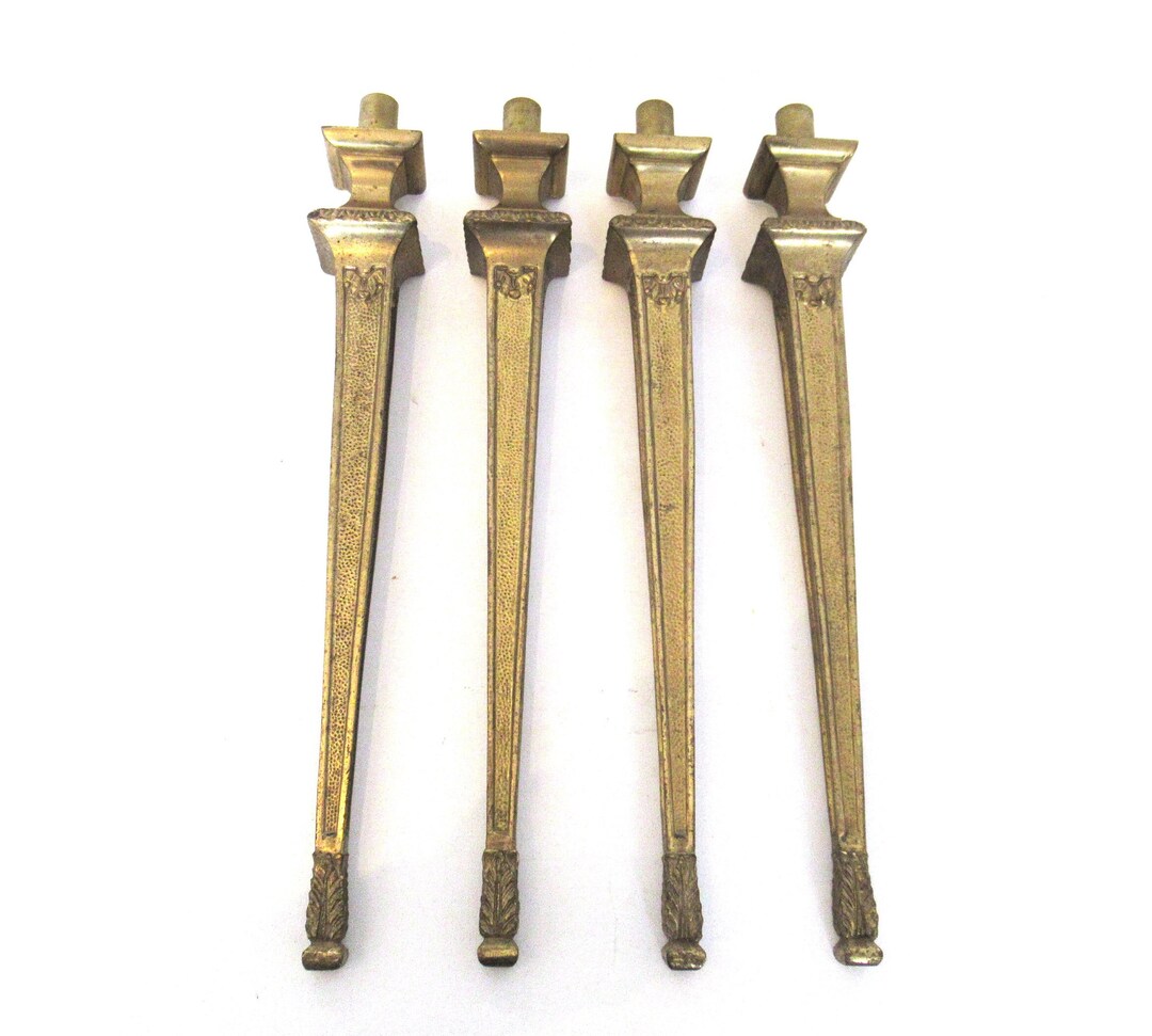 Antique Brass Table Legs Antique Decoration Hardware for Restoration or