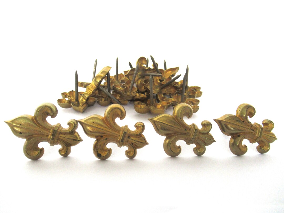 1 ONE Brass Furniture Embellishment Lily of the Valley Etsy