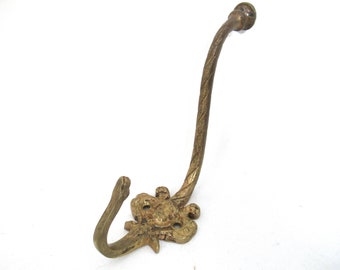 Antique ornate wall hook - putti - victorian style. #906GAFK2