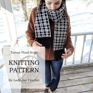 Plaid-Fair-Isle-Knitting-Stitch-chart - Knitting Kingdom