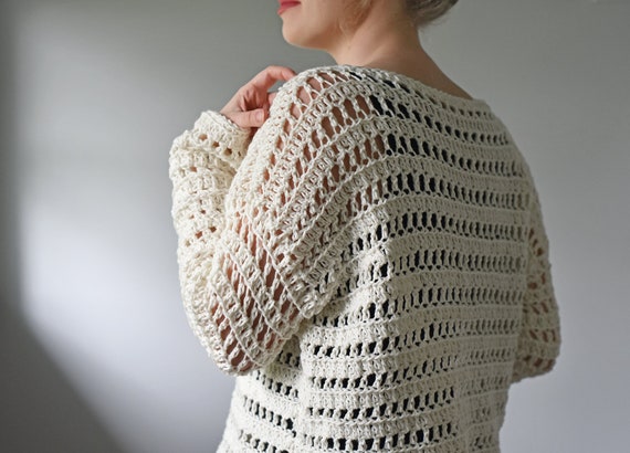 PATTERN: Sun Kissed Sweater | Crochet Summer Pullover | Crochet