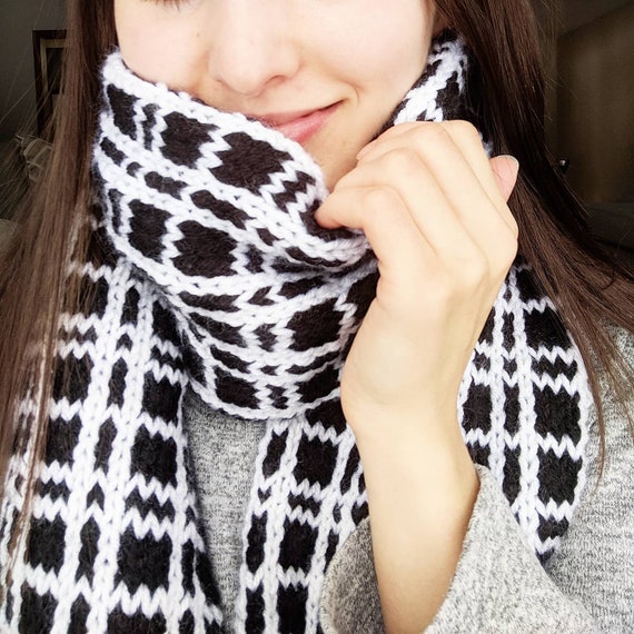 最終値下げ checked pattern knit Andequal checked pattern knit – andequal