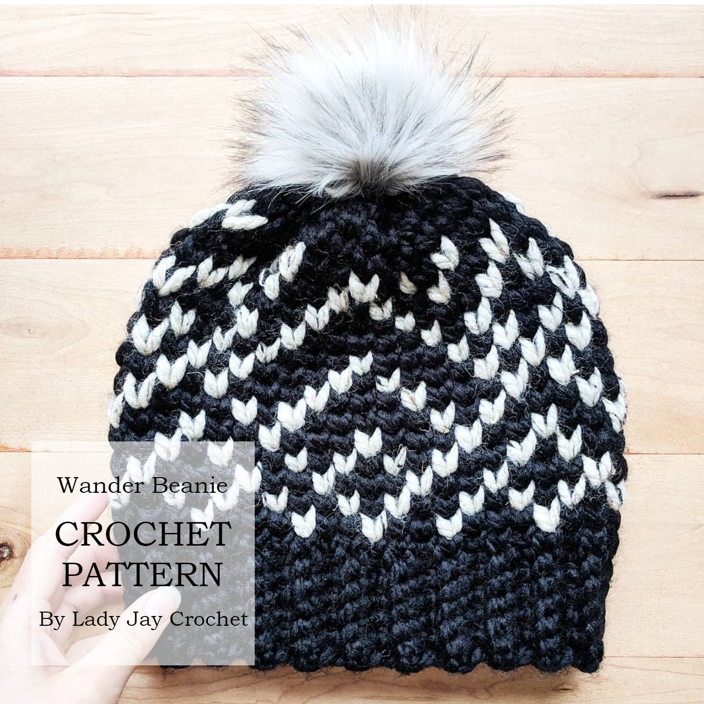 PATTERN Wander Beanie DIY Crochet Hat Pattern Tapestry Etsy