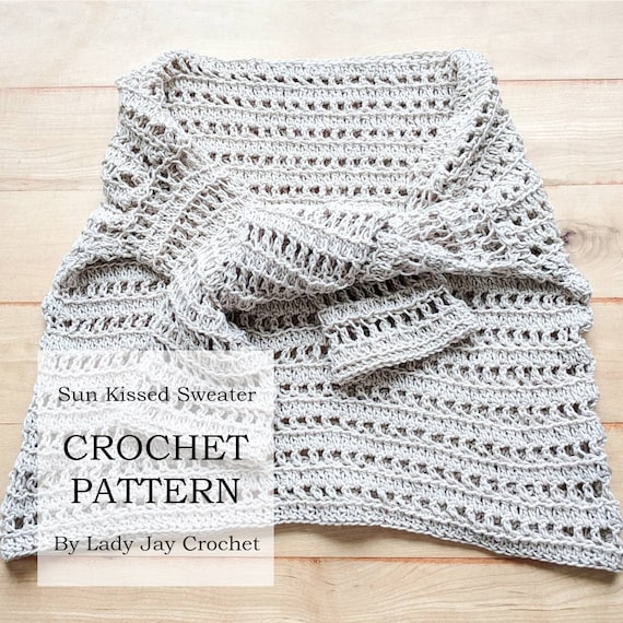 crochet summer sweater