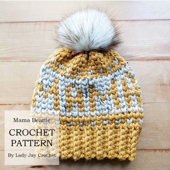 Tapestry crochet hat shop