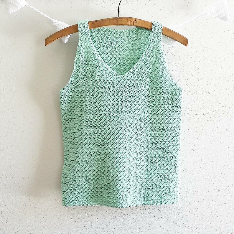 PATTERN ONLY: Summer Breeze Top Crochet Tank Top Pattern | Etsy