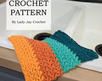 PATTERN: Hygge Home Wash Cloth | DIY crochet pattern | Crochet Home Decor | Bobbles