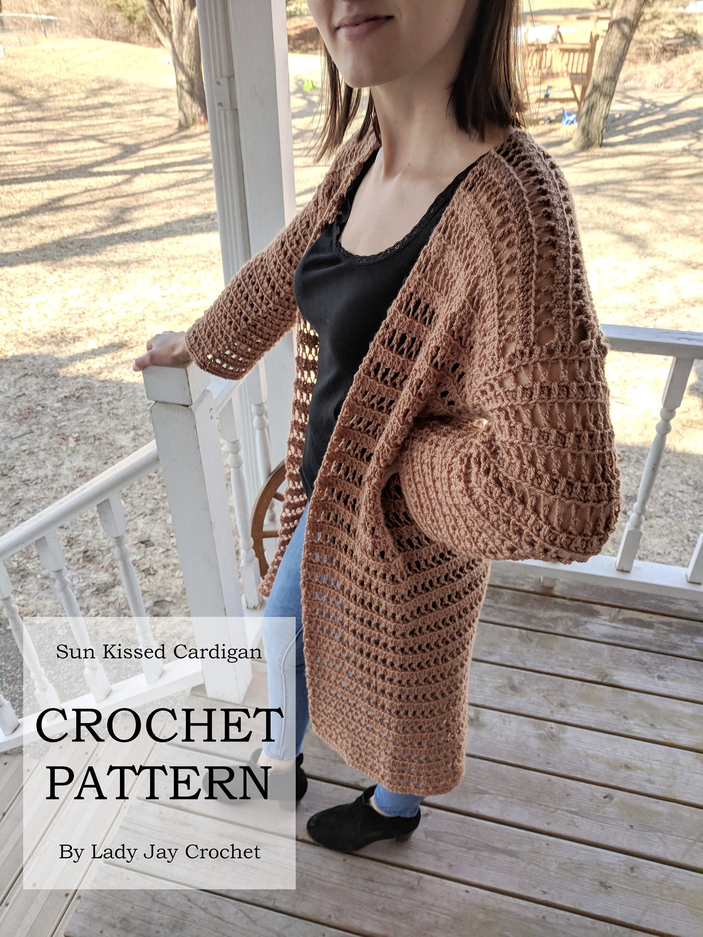 37 Duster Crochet Patterns for Boho Layers, Lace Cardigans, and Statement Coats 11 Pattern: Sun Kissed Cardigan Crochet summer duster