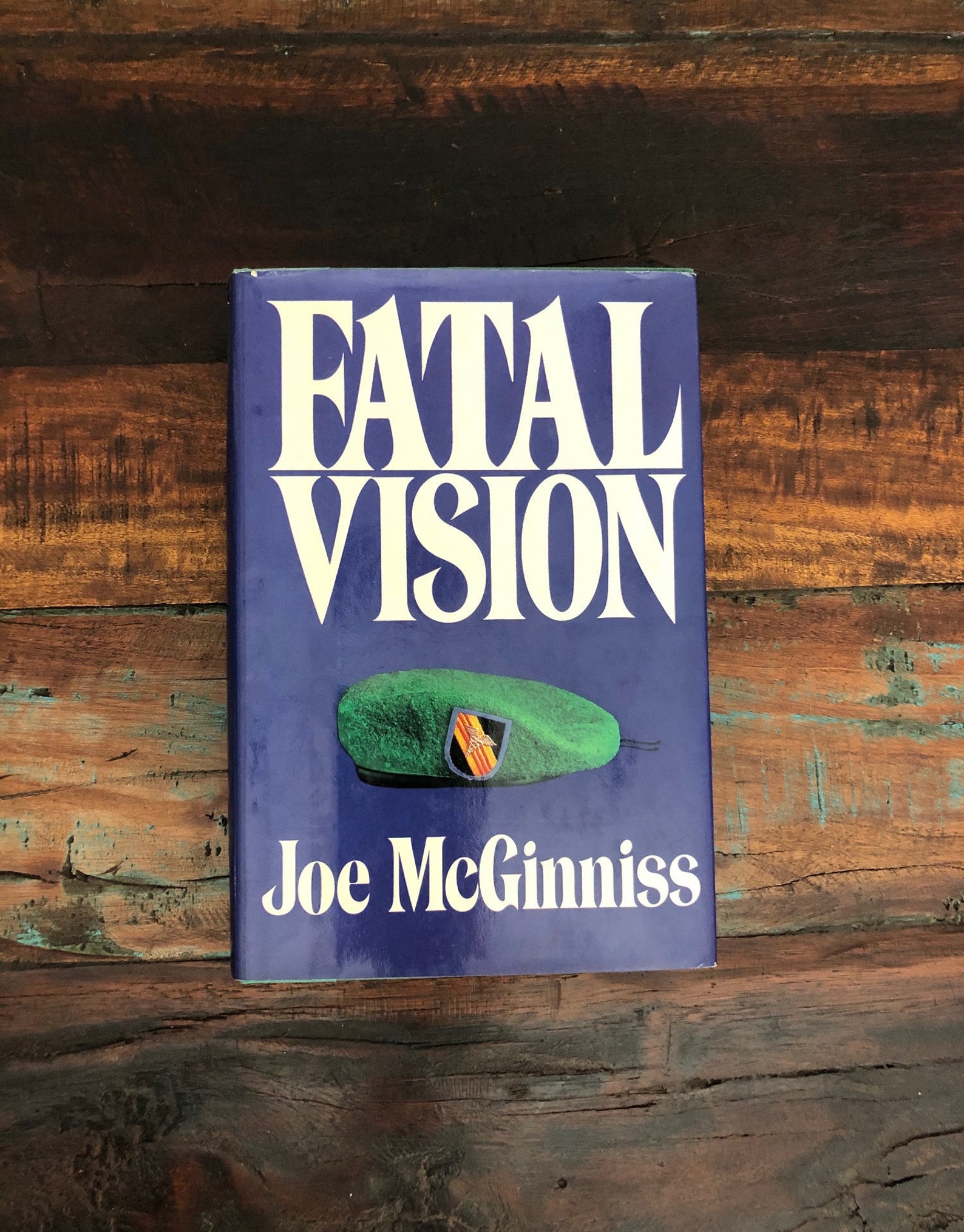 Fatal Vision by Joe Mcginniss, First Edition 1983 Etsy
