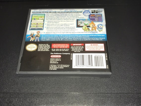 Nintendo DS POKEMON Games LOOSE - AUTHENTIC - Free Shipping - Choose Your  Game!