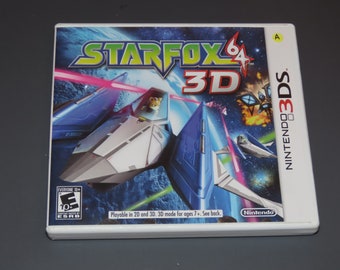 Star Fox 64 3D Nintendo 3DS Video Game - Select Condition - Etsy