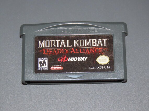 Mortal Kombat Gameboy Advance Games - Loose Nintendo GBA Video