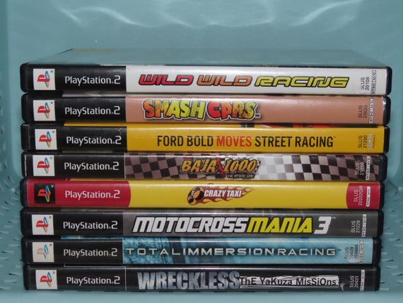 Racing Playstation 2 Video Game Comes Complete With Game, Case and