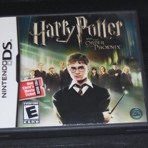 Harry Potter and the Order of the Phoenix Nintendo DS Video Game Complete With Game Case and Manual Etsy Denmark
