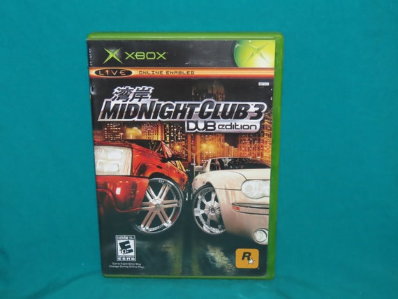 Midnight Club 3 DUB Remix Xbox Video Game Comes Complete with Game, Case  and Manual