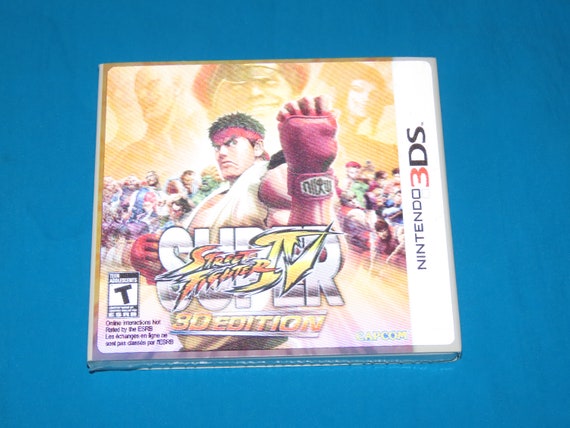 Super Street Fighter IV 4 3D Edition Nintendo 3DS Video Game - NEW