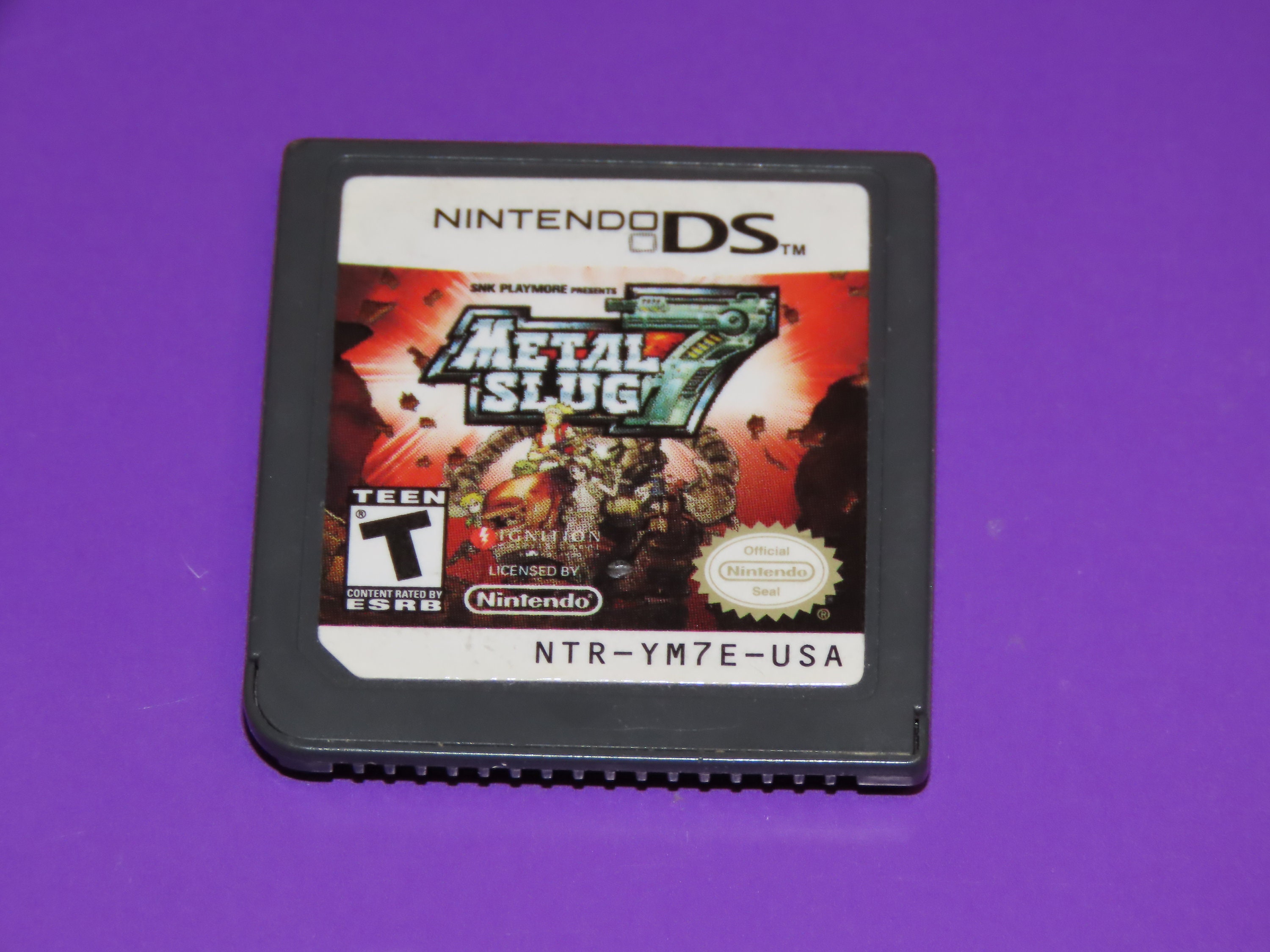 Metal Slug 7 DS Game Loose Nintendo DS Video Game - Etsy
