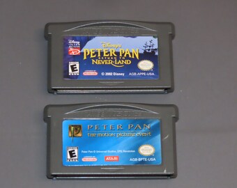 Peter Pan Gameboy Advance Games - Loose Nintendo GBA Video Game - Select your Game(s)