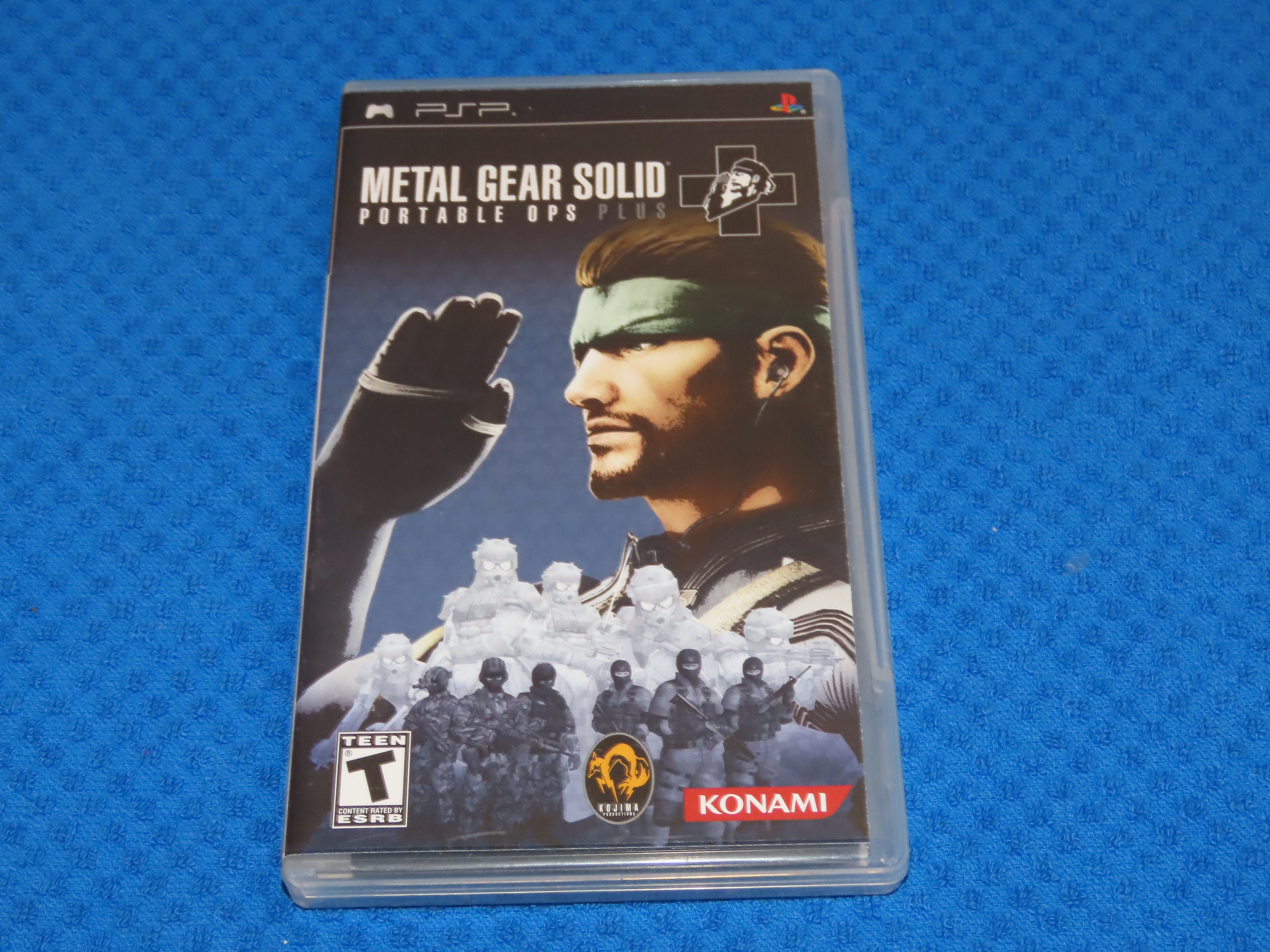 Metal Gear Solid: Portable Ops Sony PSP Video Game Complete With