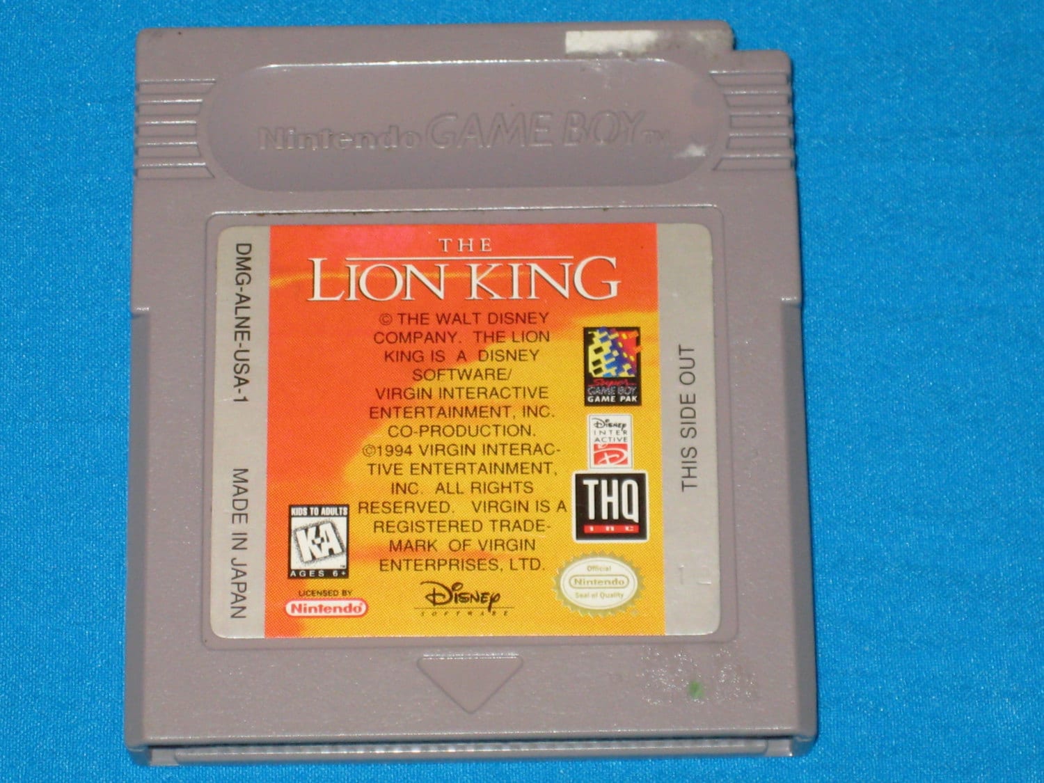 The Lion King Nintendo Game Boy Video Game - Etsy