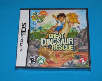 Go Diego Go! Great Dinosaur Rescue Nintendo DS Video Game > Brand New / Sealed