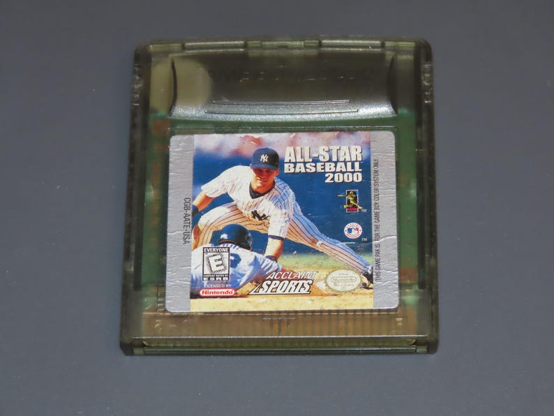 Gameboy Color Baseball More Games Nintendo Gameboy Color (GBC) Video Game > Select Game - Etsy