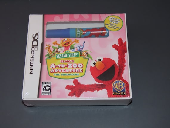 Sesame Street Elmo's A-to-zoo Adventure the Video Game - Etsy Canada