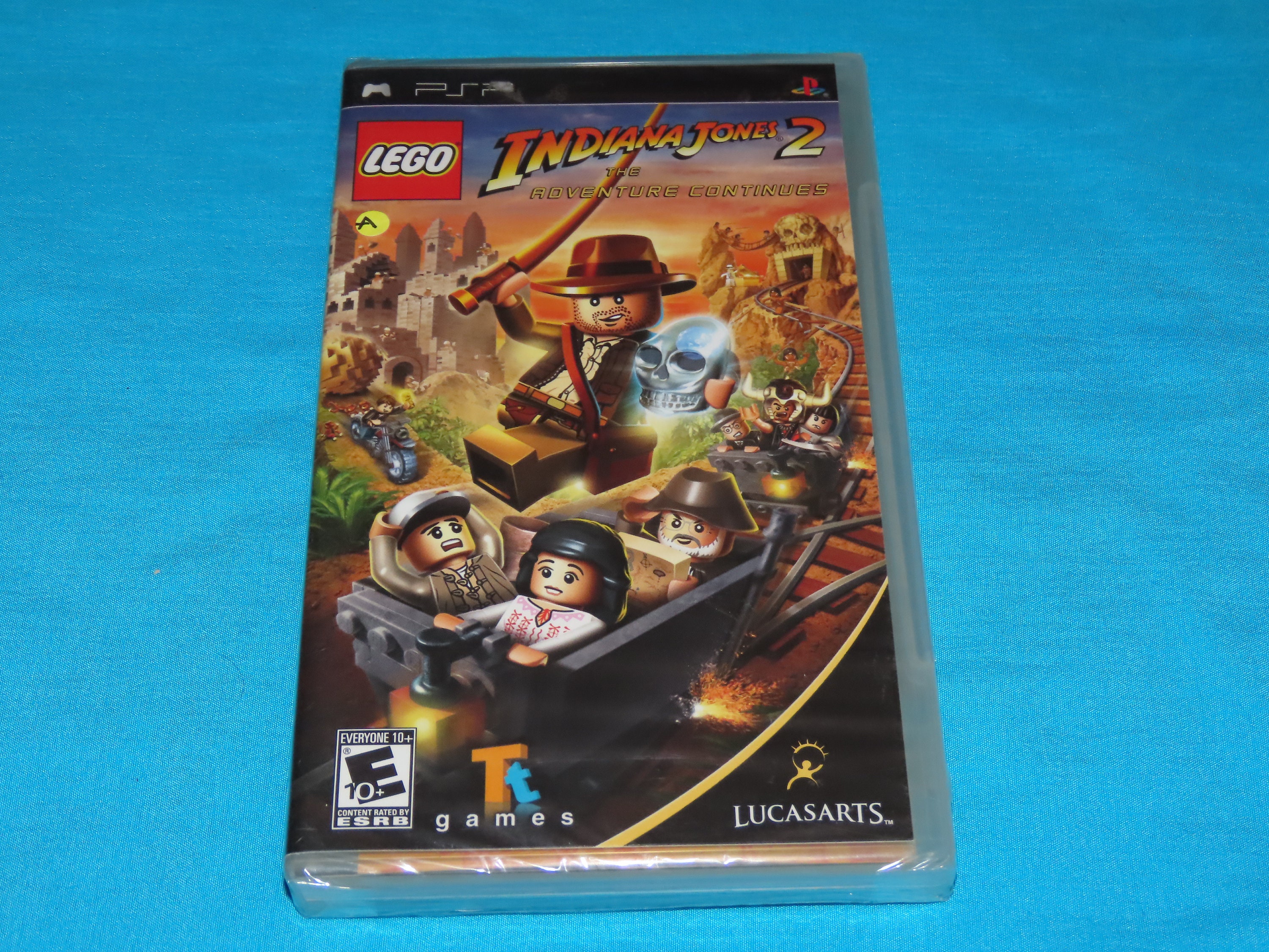 Lego Indiana Jones 2 Sony PSP Video Game Brand New Sealed Etsy