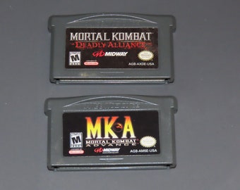 Mortal Kombat Gameboy Advance Games - Loose Nintendo GBA Video Game - Select your Game(s)