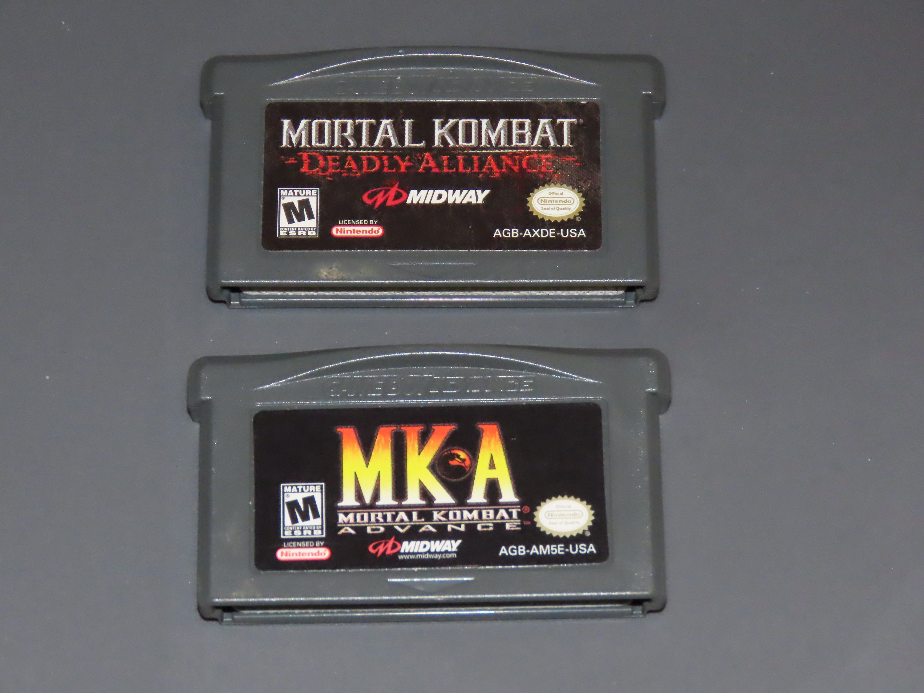 kassette tobak stærk Mortal Kombat Gameboy Advance Games Loose Nintendo GBA Video - Etsy Denmark