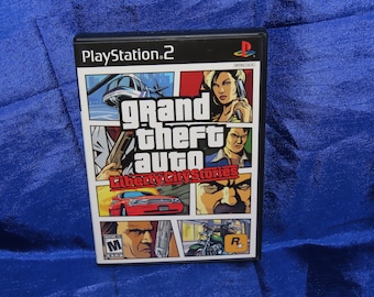 Grand Theft Auto Liberty City Stories With Map Playstation 2 Video