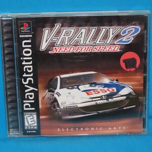 Need for Speed: V-Rally 2 Sony Playstation 1 Vintage Used Video Game (PS1)
