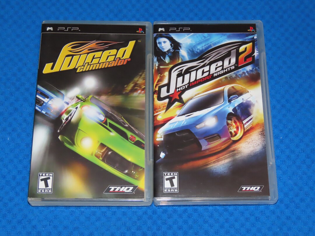 Juiced Sony PSP Video Game Complete With Game, Case and Manual Etsy