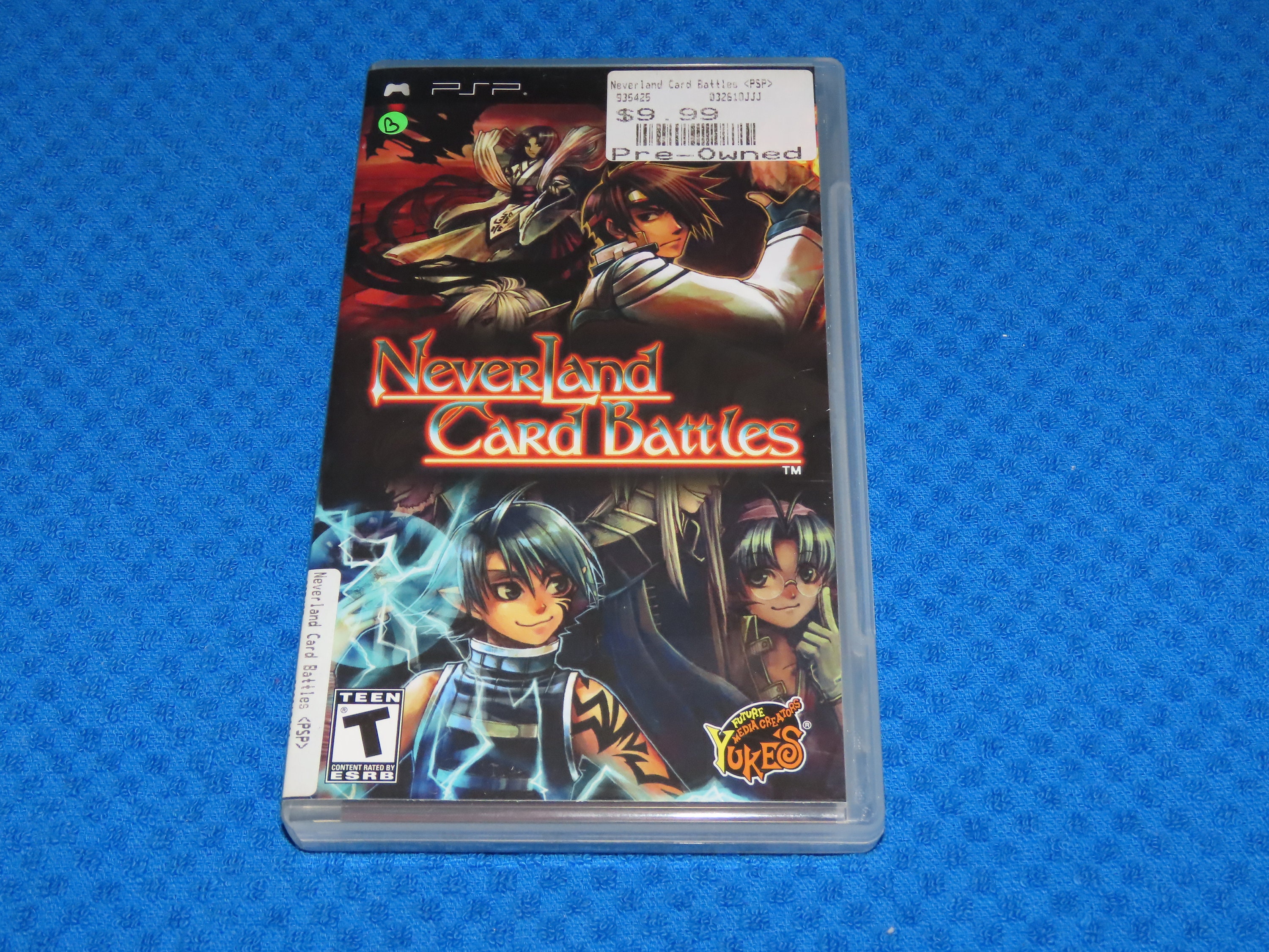 Neverland Card Battles Sony PSP Video Game Complete With Game