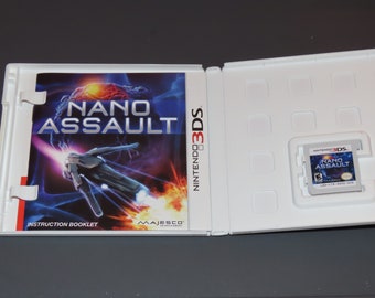 Nano Assault Nintendo 3DS Video Game - Complete - Etsy