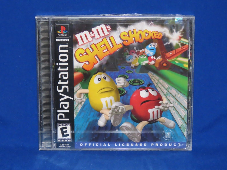 M&M's: Shell Shocked for Sony Playstation 1 New / Sealed Video Game image 1