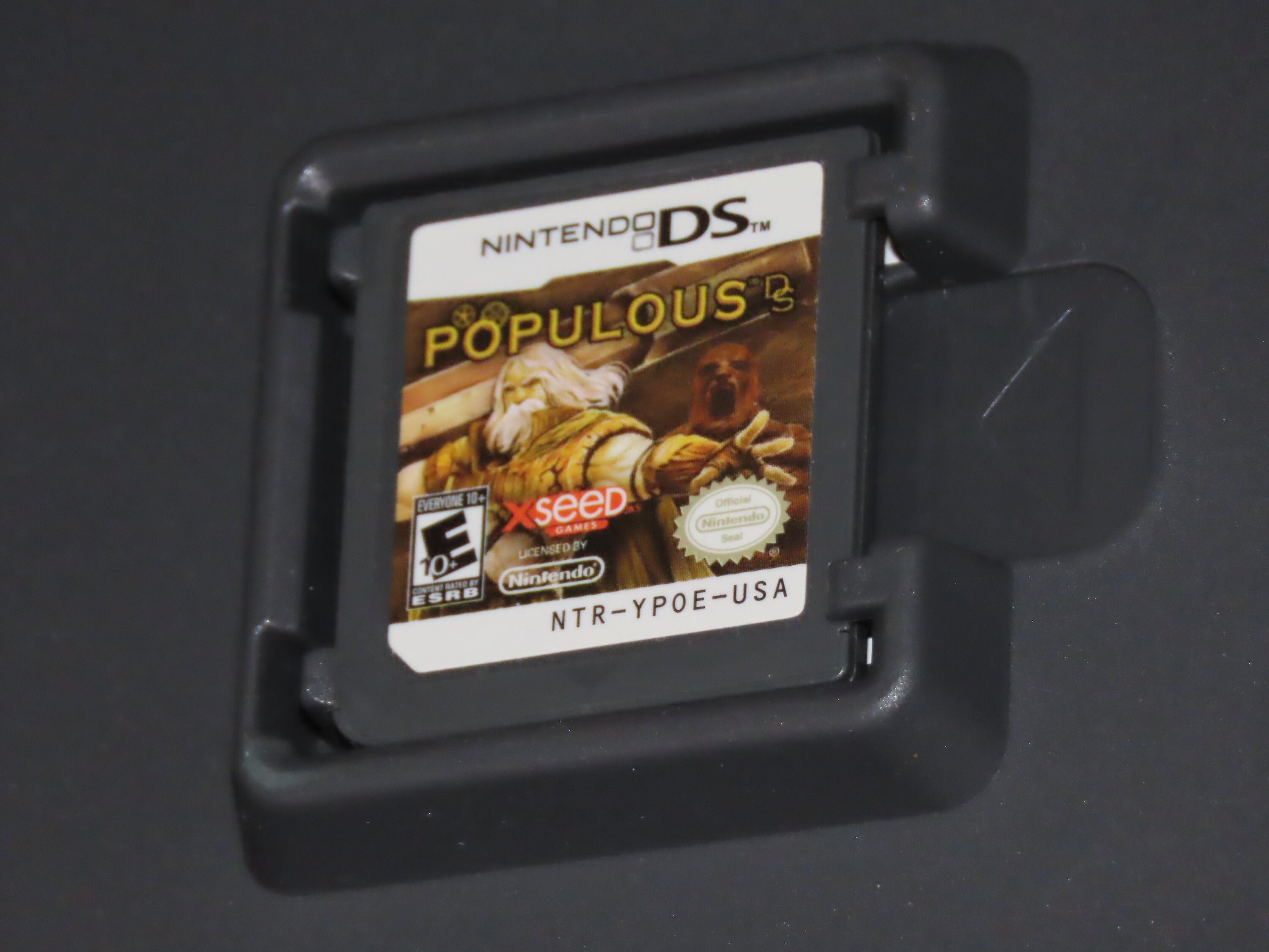 Populous Nintendo DS Video Game Complete With Game, Case and