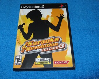 Karaoke Revolution Playstation Video Game Comes Complete with Game, Case  and Manual Select your PS2 Game(s)