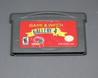 Game and Watch Gallery 4 Nintendo Gameboy Advance (GBA) Video Game - D*