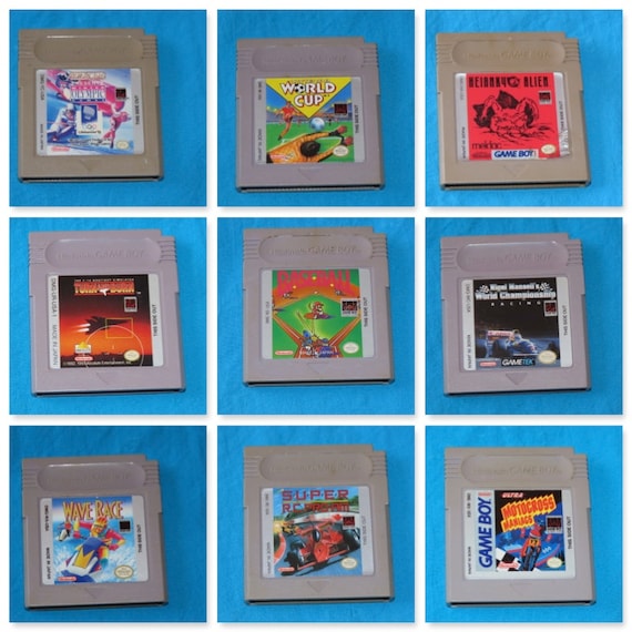 More Games Nintendo Game Boy Video Game Select Game 