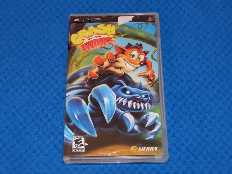 Crash Bandicoot Sony PSP Video Game Complete with Game, Case and Manual Crash of the Titans