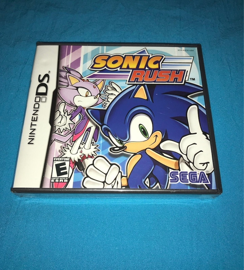 Sonic Rush Nintendo DS Video Game Brand New / Sealed image 1