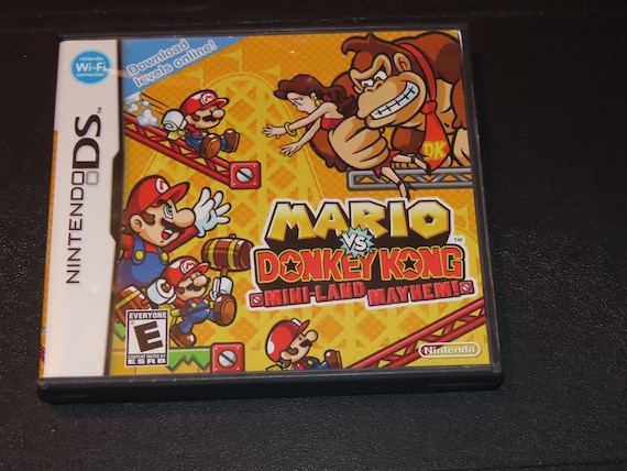 Mario vs. Donkey Kong Gameboy Advance GBA Game Manual