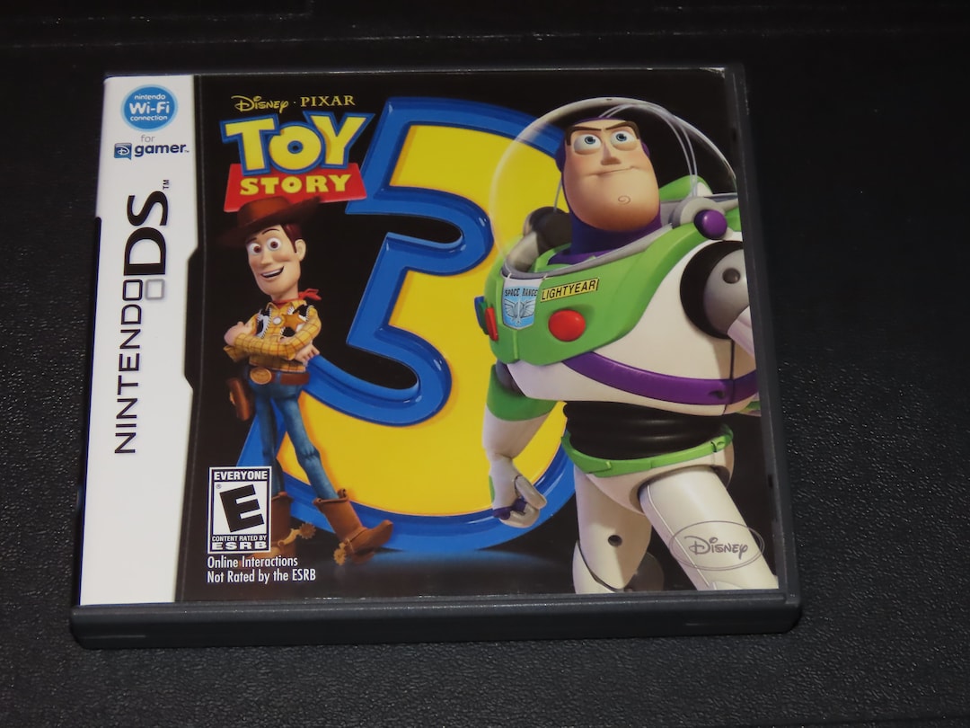Toy Story 3 Nintendo Ds Video Game Complete With Game Case Etsy Denmark