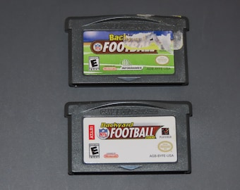 Backyard Football Kids Sports Gameboy Advance Games - Loose Nintendo GBA Video Game - Select your Game(s)