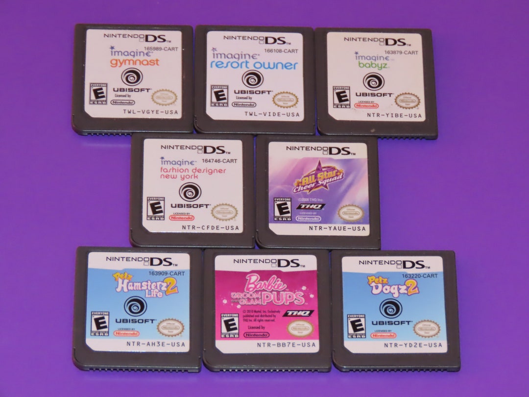 Imagine / Animal DS Games Loose Nintendo DS Video Game - Select Your ...