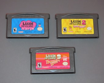 Lizzie McGuire Gameboy Advance Games - Loose Nintendo GBA Video Game - Select your Game(s)