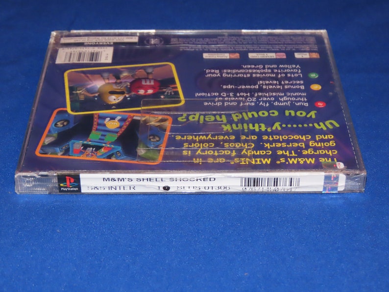 M&M's: Shell Shocked for Sony Playstation 1 New / Sealed Video Game image 6