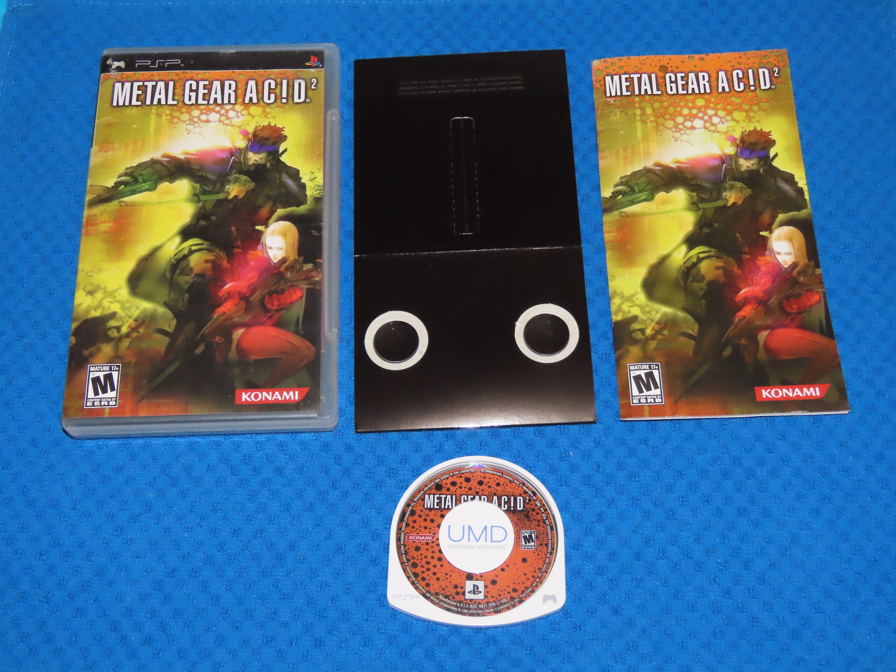 (未使用･未開封品)　L GEAR AC!D 2 - PSP gsx453j Metal Gear Acid 2 Sony PSP Video Game Complete With Game